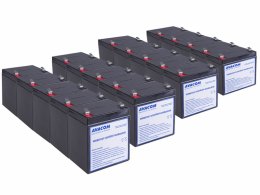 AVACOM náhradní baterie pro UPS HP Compaq R5500 XR - kit (20ks baterií)  (AVA-PBUPS-HPR5500XR)