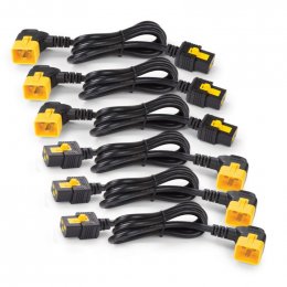 Power Cord Kit (6 ea),Locking,C13toC14 (90Dg),0.6m  (AP8702R-WW)