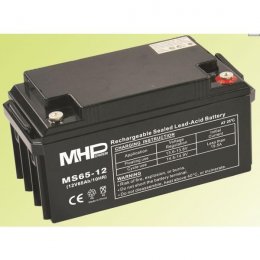 Pb akumulátor MHPower VRLA AGM 12V/ 65Ah (MS65-12)  (MS65-12)