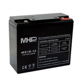 Pb akumulátor MHPower VRLA AGM 12V/ 18Ah (MS18-12)  (MS18-12)