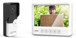 EVOLVEO DoorPhone IK06, set video dveřního telefonu s pamětí a barevným displejem  (DPIK06-W)