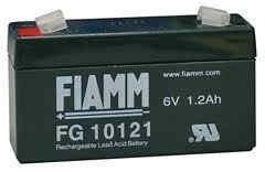 Fiamm olověná baterie FG10121 6V/ 1,2Ah  (03370)