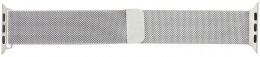 Tactical 356 Loop Magnetický Kovový Řemínek pro Apple Watch 1/ 2/ 3/ 4/ 5/ 6/ SE 42/ 44mm Silver  (8596311069345)