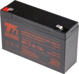 Akumulátor T6 Power NP6-12, 6V, 12Ah  (T6UPS0013)