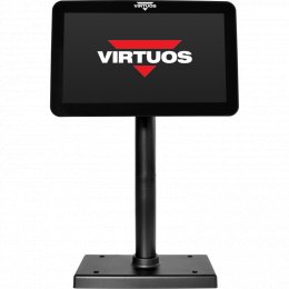 10,1" LCD barevný zákaznický monitor Virtuos SD1010R, USB, černý  (EJG1008)