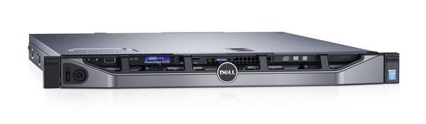 DELL server R330 E3-1220/  8G/  2x 300SAS 15K/  H330/  4xGLAN/  2x350W/  2yNBD Basic - obrázek produktu
