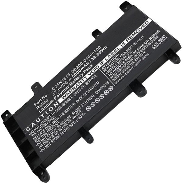 Baterie Li-Pol 7,6V 5000mAh pro Asus A756UB, F756UX, X756UQ - obrázek produktu