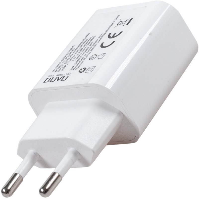 Napájecí adaptér 20W USB-C, 5V/ 9V/ 12V (v balení kabel USB-C) - obrázek produktu