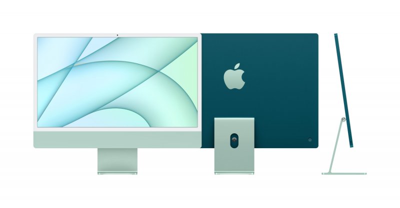Apple iMac/ 24"/ 4480 x 2520/ M1/ 8GB/ 512GB SSD/ M1/ Big Sur/ Green/ 1R - obrázek produktu