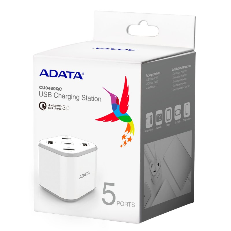 ADATA CU0480QC USB nabíjecí stanice - obrázek produktu