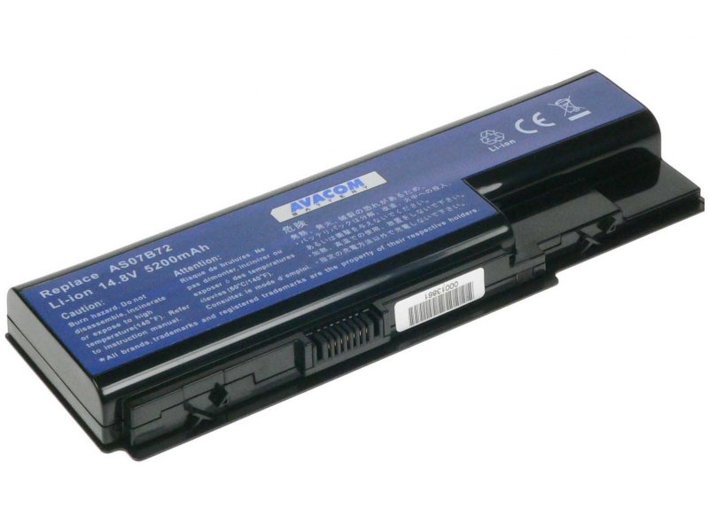 Baterie AVACOM NOAC-5520-806 pro Acer Aspire 5520/ 5920 Li-Ion 14,8V 5200mAh - obrázek produktu