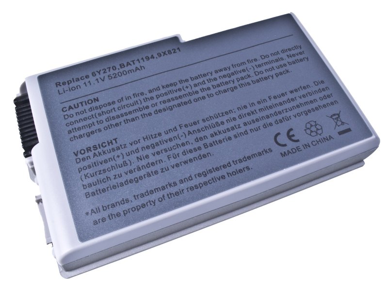 Baterie AVACOM NODE-D500-S26 pro Dell Latitude D500, D600 Series, Li-Ion 11,1V 5200mAh - obrázek produktu