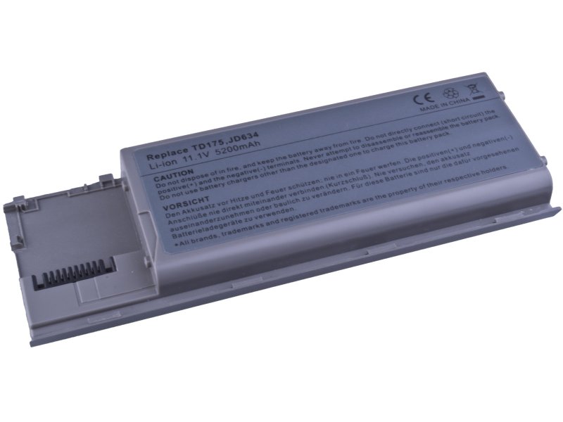 Baterie AVACOM NODE-D620-S26 pro Dell Latitude D620, D630 Li-Ion 11,1V 5200mAh cS/ 58Wh - obrázek č. 1