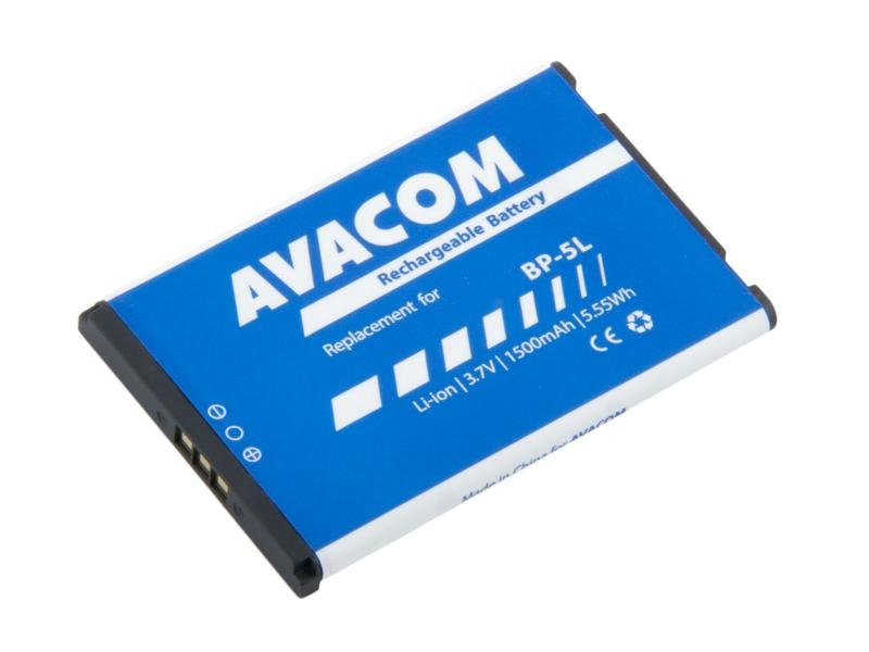 Baterie AVACOM GSNO-BP5L-S1500 do mobilu Nokia 9500, E61 Li-Ion 3,7V 1500mAh (náhrada BP-5L) - obrázek produktu