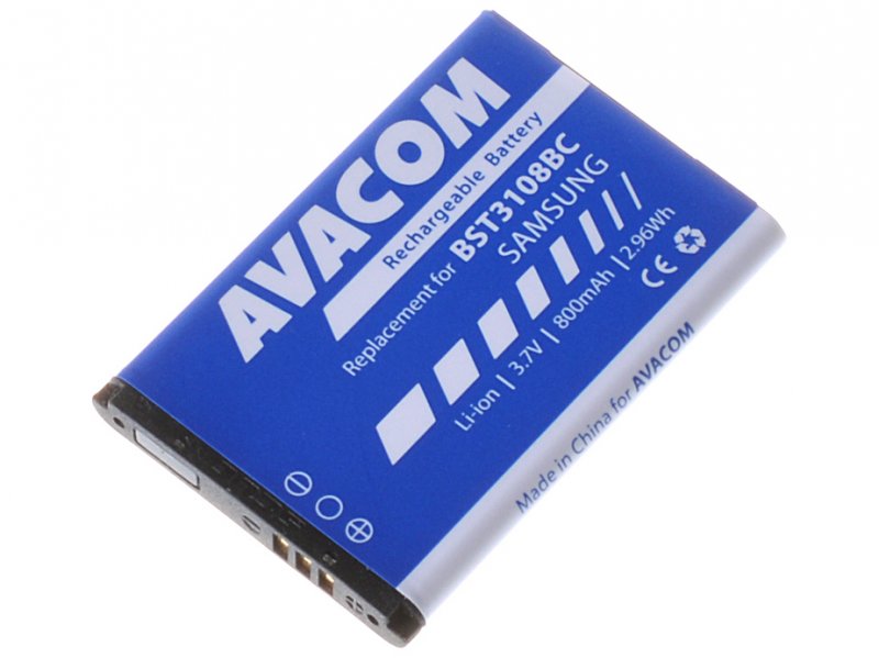 Baterie AVACOM GSSA-E900-S800A do mobilu Samsung X200, E250 Li-Ion 3,7V 800mAh (náhrada AB463446BU) - obrázek č. 1
