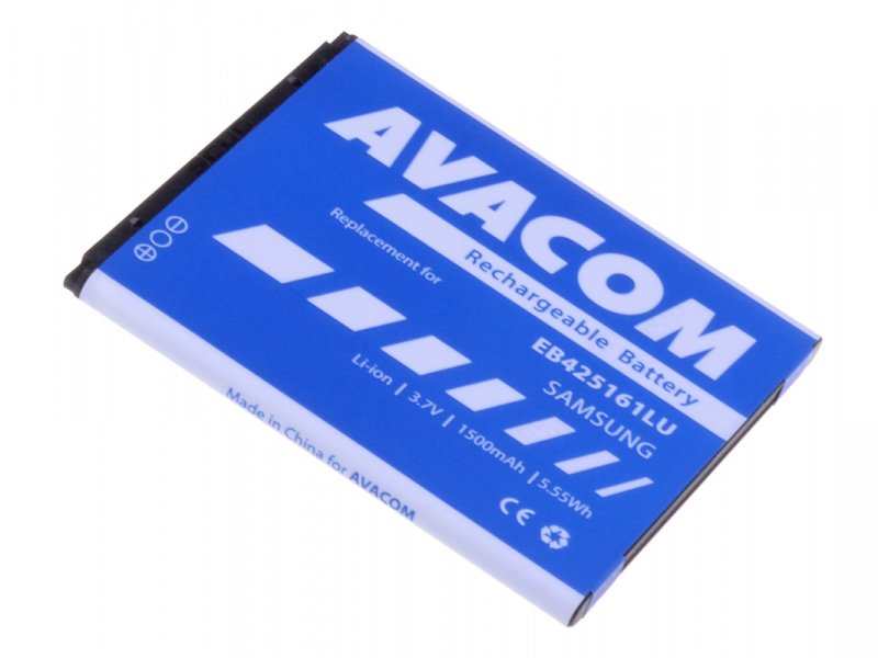 Baterie AVACOM GSSA-I8160-S1500A do mobilu Samsung I8160 Galaxy Ace 2 Li-Ion 3,7V 1500mAh - obrázek produktu