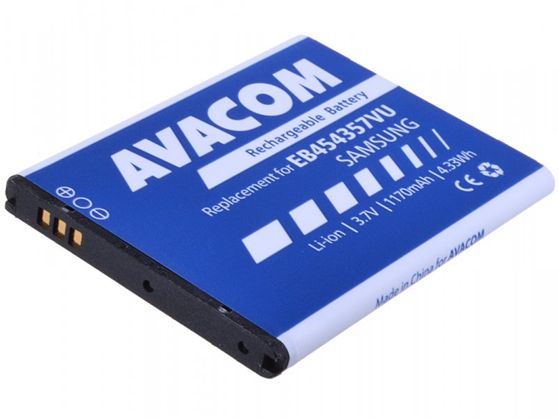 Baterie AVACOM GSSA-S5360-S950A do mobilu Samsung S5360 Li-Ion 3,7V 1200mAh (náhrada EB454357VU) - obrázek č. 3