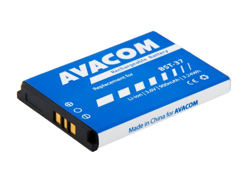 Baterie AVACOM GSSE-K750-900 do mobilu Sony Ericsson K750, W800 Li-Ion 3,7V 900mAh - obrázek produktu