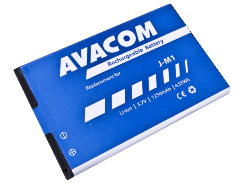 Baterie AVACOM PDBB-9900-1230 do mobilu BlackBerry 9900, 9780, 9700 Li-Ion 3,7V 1230mAh - obrázek produktu