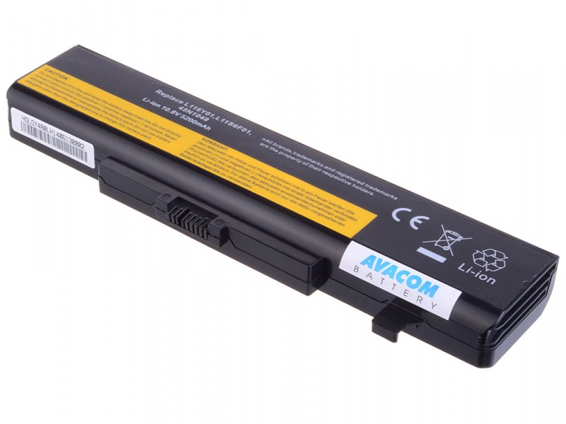 Baterie AVACOM NOLE-G58N-S26 pro Lenovo IdeaPad G580, Z380, Y580 series Li-Ion 11,1V 5200mAh/ 58Wh - obrázek produktu