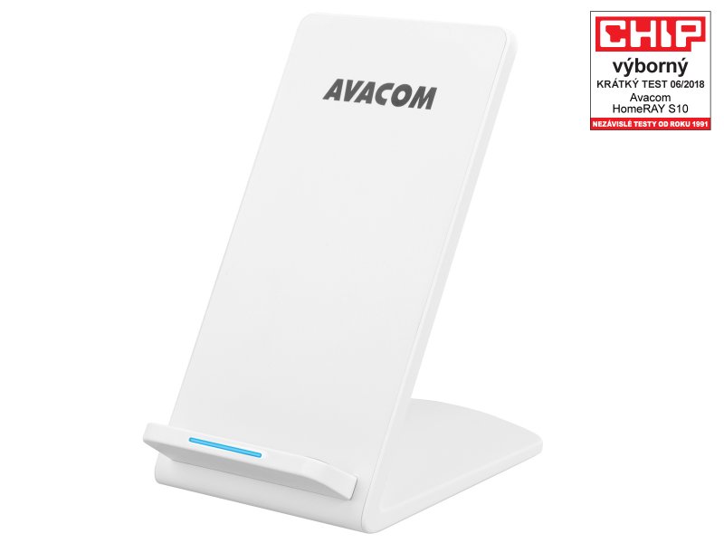 AVACOM HomeRAY S10 bezdrátová nabíječka stojánek, bílá - obrázek produktu