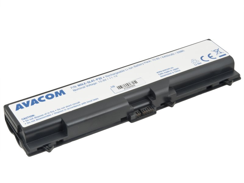 Baterie AVACOM pro Lenovo ThinkPad T410/ SL510/ Edge 14", Edge 15" Li-Ion 10,8V 6400mAh 69Wh - obrázek č. 1