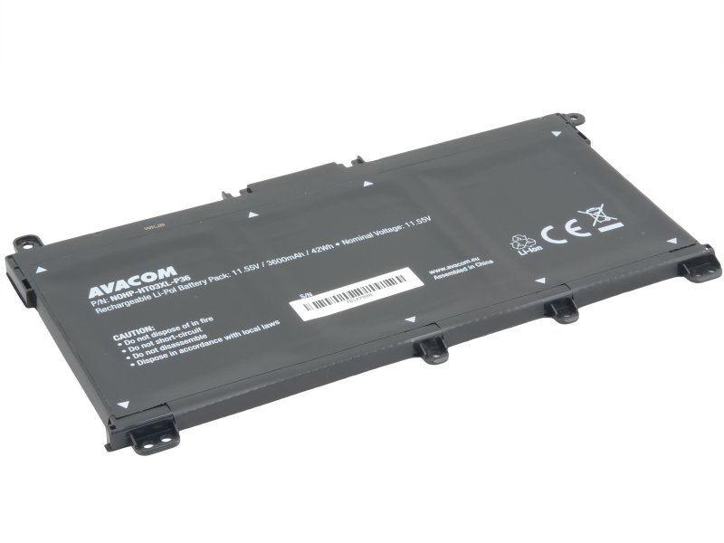 Baterie AVACOM pro HP 240 250 G7, Pavilion 14, 15 series HT03XL Li-Pol 11,55V 3600mAh 42Wh - obrázek produktu