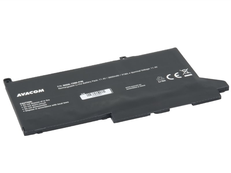 AVACOM baterie pro Dell Latitude 7280, 7480 Li-Pol 11,4V 3600mAh - obrázek produktu