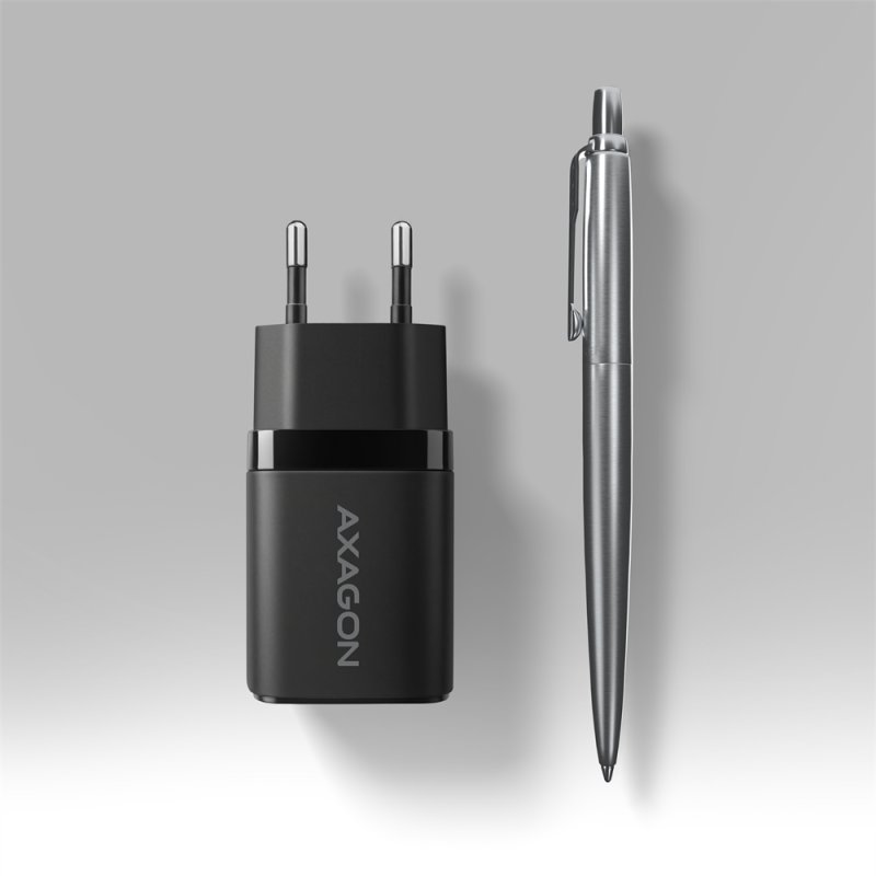 AXAGON ACU-PQ33, GaN nabíječka do sítě 33W, USB-A + USB-C, PD3.0 / PPS / QC4+ / SFC2.0 / Apple, černá - obrázek č. 11