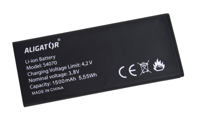 Aligator baterie S4070 DUO, Li-Ion 1500mAh bulk - obrázek produktu
