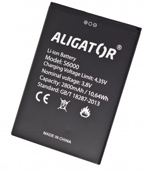 Aligator baterie S6000 Duo, Li-Ion 2200mAh - obrázek produktu