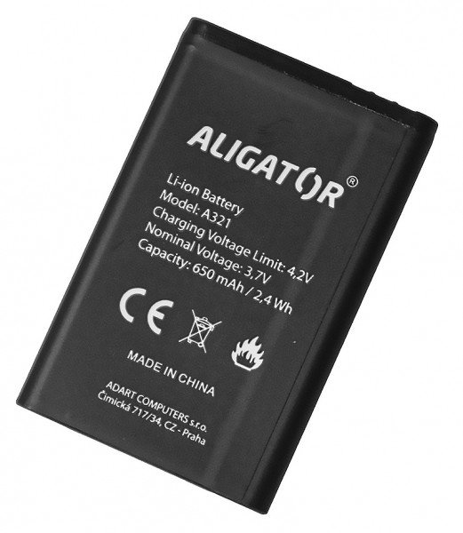 Aligator baterie A321/ A690, Li-Ion - obrázek produktu