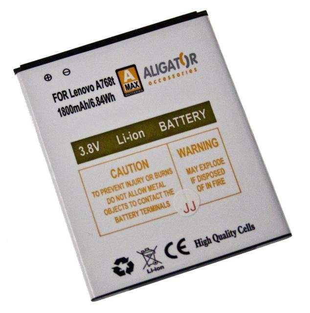 Aligator baterie pro Lenovo A768/ A889/ A916 1800mAh - obrázek produktu