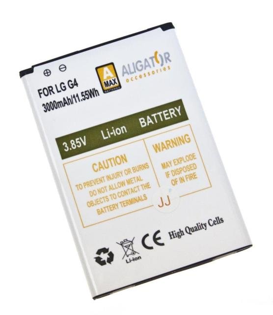 Aligator baterie pro LG G4 Li-ION 3000 mAh - obrázek produktu