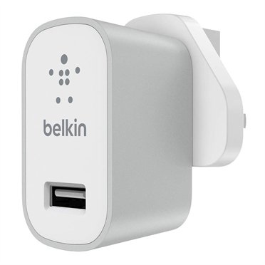 BELKIN MIXIT Metallic USB nabíječka 2.4A, stříbrná - obrázek produktu