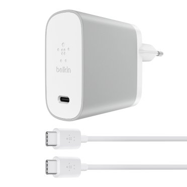BELKIN Home Charger 45W USB-C + USB-C cable, white - obrázek produktu