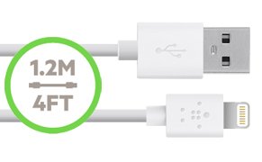 BELKIN BOOST UP Nabíječka pro iPhone s kabelem Lightning-USB (12 watt/ 2.4 Amp) - obrázek č. 1
