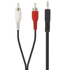 BELKIN Audio kabel 3,5mm - 2xRCA M/ M, černý, 2m - obrázek produktu