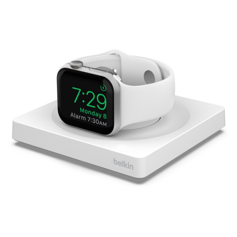 Belkin Přenosná nabíječka pro hodinky Apple bez zdroje, bilá - obrázek produktu