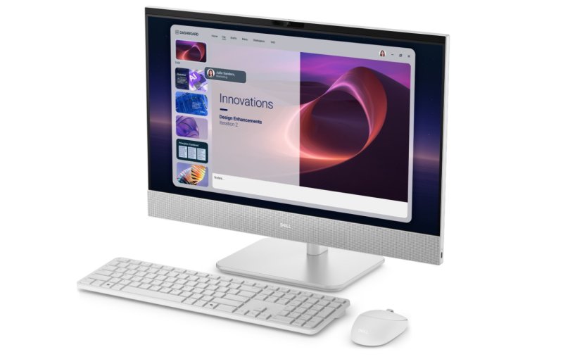 Dell / 24 EC24260 / 23,8" / FHD / U5-322 / 16GB / 512GB / Intel int / W11P / Bílá - obrázek č. 2
