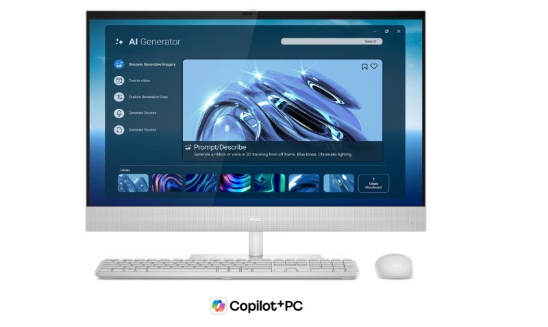 Dell / 27 EC27260 / 27" / FHD / T / U7-355 / 32GB / 1TB / Intel int / W11P / Bílá - obrázek produktu