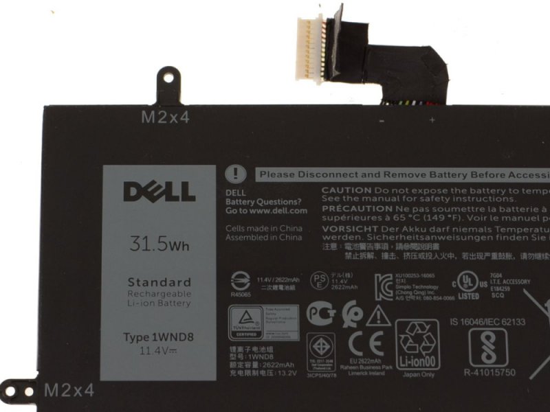 DELL Baterie 3-cell 31,5W/ HR LI-ION Latitude 5285 - obrázek č. 1