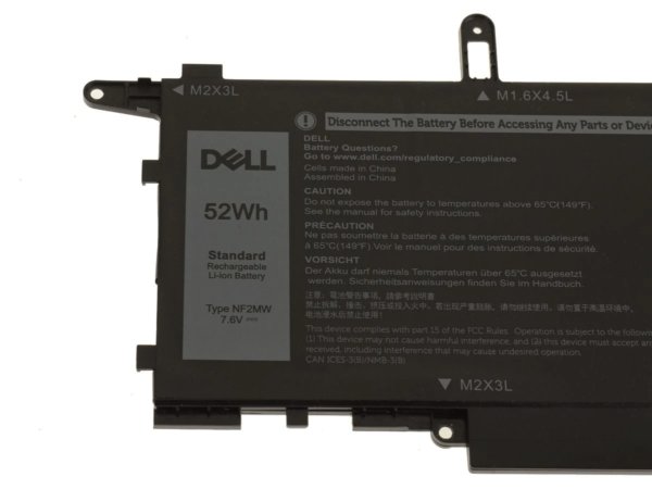Dell Baterie 4-cell 52W/ HR LI-ON pro Latitude 7400 2v1, 9410 - obrázek č. 1