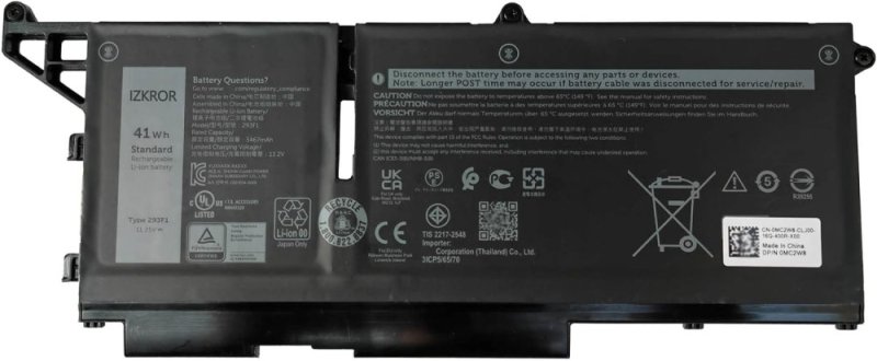 Dell Baterie 3-cell 41W / HR LI-ION pro Latitude 5430, 5530, 7430, 7530 - obrázek produktu