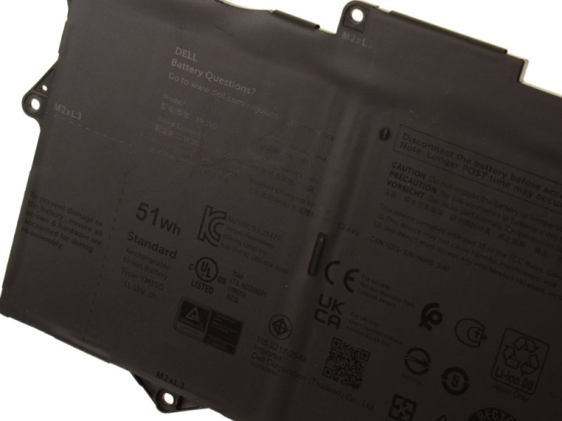 Dell Baterie 3-cell 51W / HR LI-ION pro XPS 9315 - obrázek č. 1