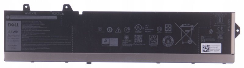 Dell Baterie 6-cell 83W / HR LI-ION pro Precision 7670, 7680, 7770, 7780 - obrázek produktu