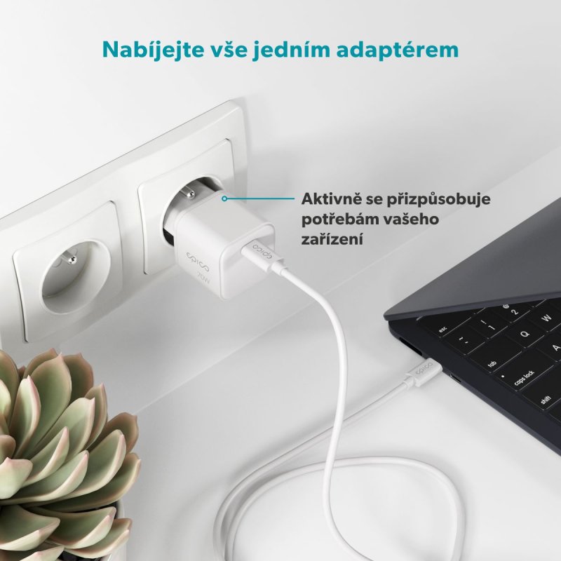 Epico Micro AVS GaN 70W dynamický adaptér EA70b - obrázek č. 5
