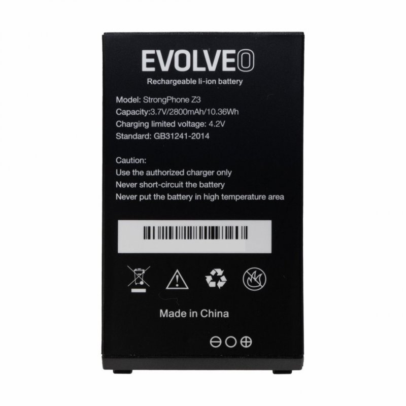 EVOLVEO originální baterie 2800 mAh pro StrongPhone Z3 - obrázek produktu