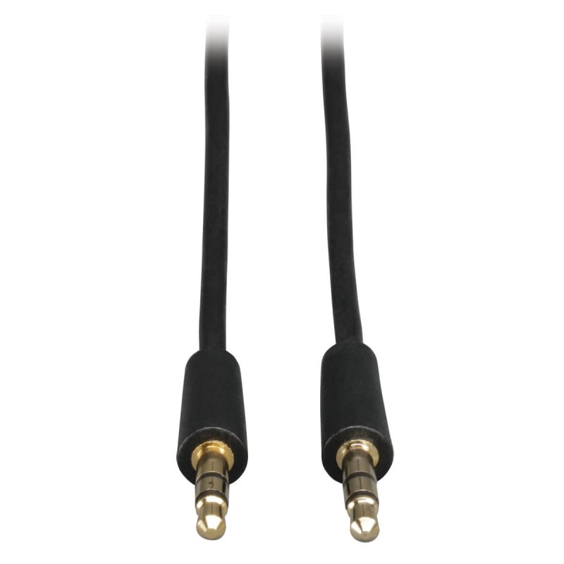 Tripplite Audio kabel pro mikrofony, reproduktory a sluchátka stereo 3.5mm jack (Samec/ Samec), 1.83m - obrázek produktu