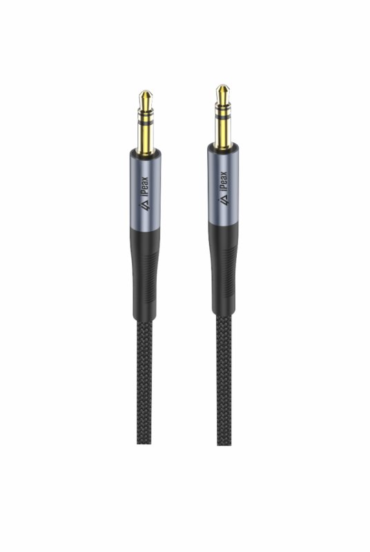 ADAPTÉR 3,5 MM JACK  /  3,5 MM JACK 1,5 M ČERNÝ - obrázek č. 1
